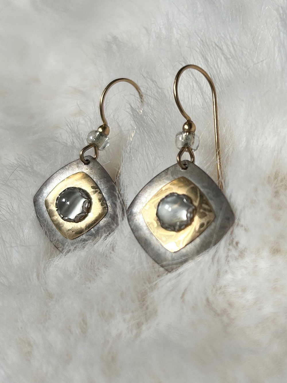 Holly Yashi Silver & Gold Earrings